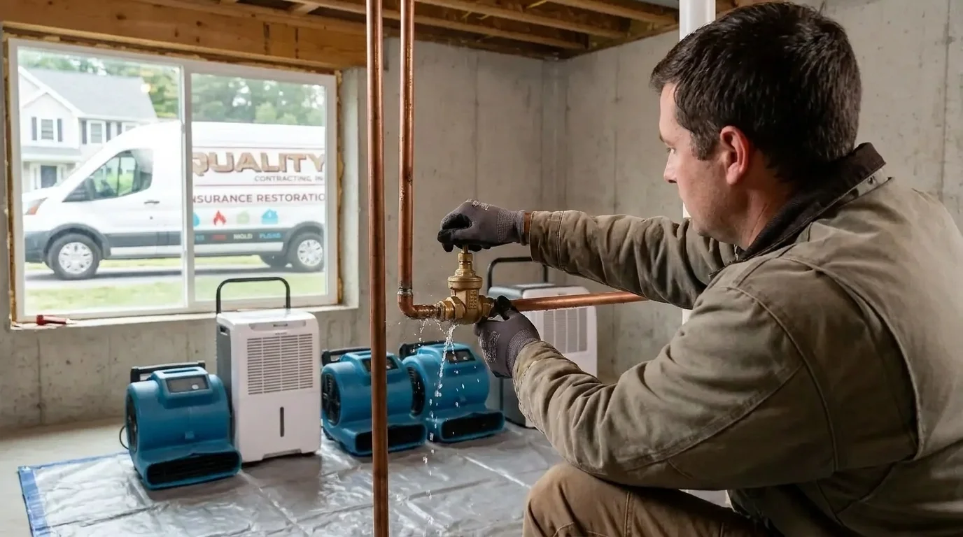 Emergency Burst Pipe Cleanup and Repair in Auburn