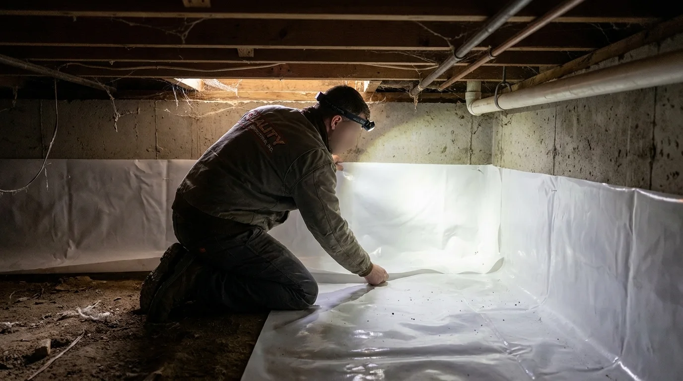 Crawl Space Encapsulation
